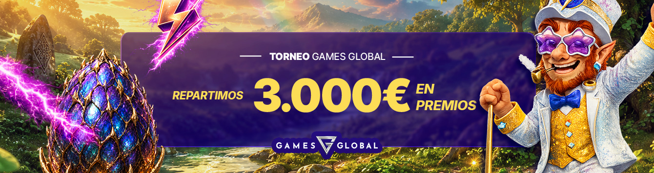 TORNEO SLOT SEMANAL GAMES GLOBAL 3.000€