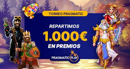TORNEO SLOT SEMANAL 1.000€ PRAGMATIC