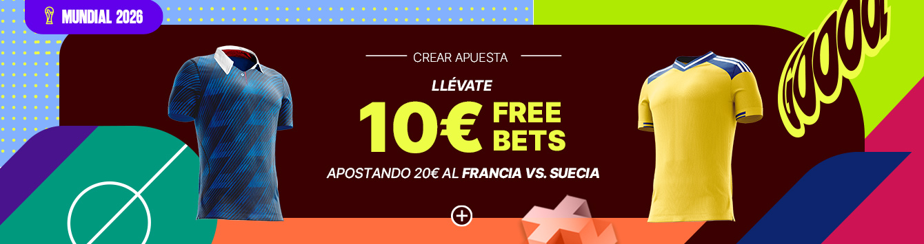GANA 10€ FRANCIA VS SUECIA